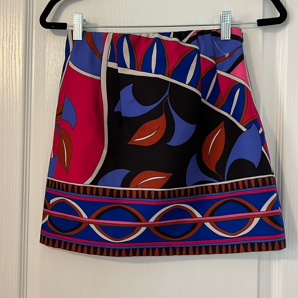 NEW | ZARA Multicolored Print Mini Skirt